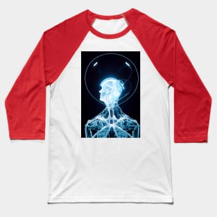 Artificial intelligence with human face Baseball T-Shirt